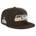 Бейсболка Seattle Seahawks New Era Brown Choco Cord 59FIFTY
