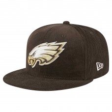 Бейсболка Philadelphia Eagles New Era Choco Cord 59FIFTY - Brown