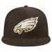 Бейсболка Philadelphia Eagles New Era Choco Cord 59FIFTY - Brown