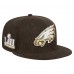 Бейсболка Philadelphia Eagles New Era Choco Cord 59FIFTY - Brown