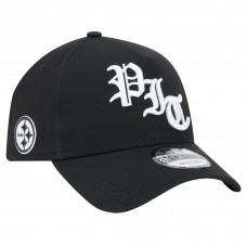 Бейсболка Pittsburgh Steelers New Era Black Mystic 9FORTY A-Frame Бейсболка Pittsburgh Steelers New Era Black Mystic 9FORTY A-Frame