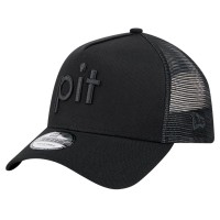 Бейсболка Pittsburgh Steelers New Era Black Domain 9FORTY A-Frame Trucker
