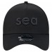 Бейсболка Seattle Seahawks New Era Black Domain 9FORTY A-Frame Trucker