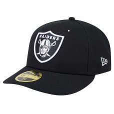 Бейсболка Las Vegas Raiders New Era Omaha Low Profile 59FIFTY - Black