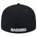 Бейсболка Las Vegas Raiders New Era Omaha Low Profile 59FIFTY - Black
