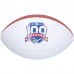 New York Giants Wilson 100th Season Logo White Panel Football