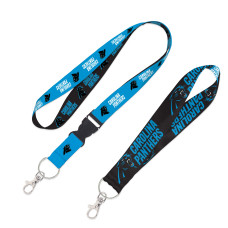 Ланьярд Carolina Panthers WinCraft 2-Pack Ланьярд Carolina Panthers WinCraft 2-Pack