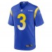 Игровая джерси Sam Wiglusz Los Angeles Rams Nike Game -  Royal