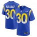 Игровая джерси Josh Wallace Los Angeles Rams Nike Game -  Royal