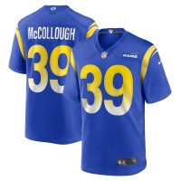 Игровая джерси Jaylen McCollough Los Angeles Rams Nike Game -  Royal