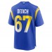 Игровая джерси Justin Dedich Los Angeles Rams Nike Game -  Royal