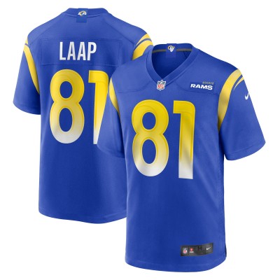 Игровая джерси JJ Laap Los Angeles Rams Nike Game -  Royal