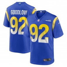 Игровая джерси Anthony Goodlow Los Angeles Rams Nike Game -  Royal