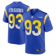 Игровая джерси Tuli Letuligasenoa Los Angeles Rams Nike Game -  Royal