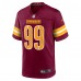 Игровая джерси Clelin Ferrell Washington Commanders Nike Game -  Burgundy