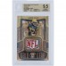 Aaron Jones Green Bay Packers 2022 Panini Gold Standard NFL Shield Relic #GG-AJO #1/1 BGS Authenticated 9.5 Card - 9.5,9,9.5,9.5 Subgrades