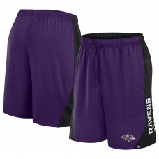 Шорты Baltimore Ravens Fanatics Purple No Defense