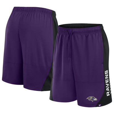 Шорты Baltimore Ravens Fanatics Purple No Defense