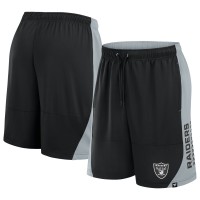 Las Vegas Raiders Fanatics Black No Defense Shorts