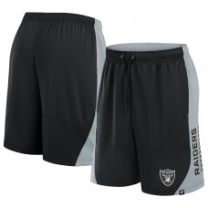 Las Vegas Raiders Fanatics Black No Defense Shorts