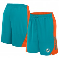 Шорты Miami Dolphins Fanatics Aqua No Defense