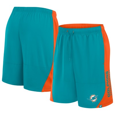 Шорты Miami Dolphins Fanatics Aqua No Defense