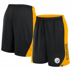 Шорты Pittsburgh Steelers No Defense - Black