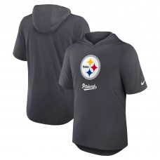 Футболка Pittsburgh Steelers Nike Tri-Blend Performance - Anthracite