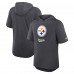 Футболка Pittsburgh Steelers Nike Tri-Blend Performance - Anthracite