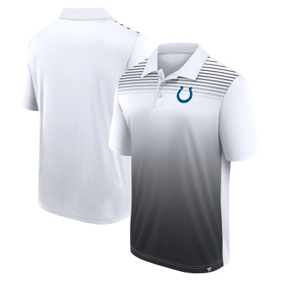Indianapolis Colts Logo Athletic White Sandlot Game Polo