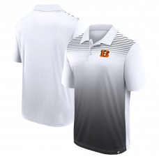 Cincinnati Bengals Logo Athletic White Sandlot Game Polo
