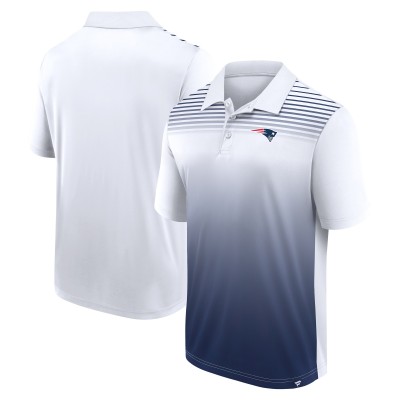 New England Patriots Logo Athletic White Sandlot Game Polo