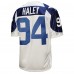 Джерси Dallas Cowboys 1994 Charles Haley Mitchell & Ness White Authentic Throwback Retired Player