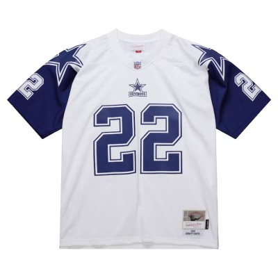 Джерси Dallas Cowboys Emmitt Smith Mitchell & Ness White 1994 Alternate Legacy Replica