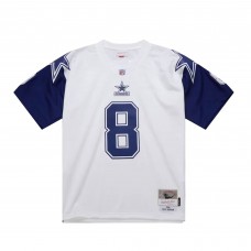 Джерси Dallas Cowboys Troy Aikman Mitchell & Ness White 1994 Alternate Legacy Replica
