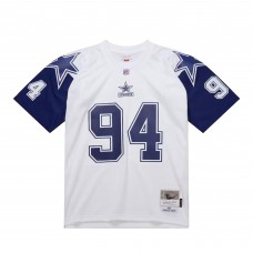 Джерси Dallas Cowboys Charles Haley Mitchell & Ness White 1994 Alternate Legacy Replica