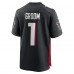 Игровая джерси Number 1 Groom Atlanta Falcons Nike Game - Black