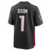 Джерси Atlanta Falcons Number 1 Groom Nike Black Game