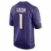 Игровая джерси Number 1 Groom Baltimore Ravens Nike Game - Purple