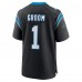 Игровая джерси Number 1 Groom Carolina Panthers Nike Game - Black