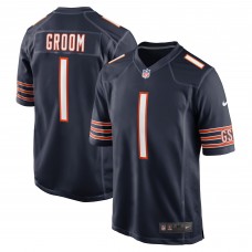 Игровая джерси Number 1 Groom Chicago Bears Nike Game - Navy