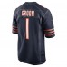 Игровая джерси Number 1 Groom Chicago Bears Nike Game - Navy