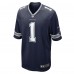 Игровая джерси Number 1 Groom Dallas Cowboys Nike Game - Navy