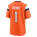 Игровая джерси Number 1 Groom Denver Broncos Nike Game - Orange