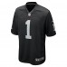 Игровая джерси Number 1 Groom Las Vegas Raiders Nike Game - Black