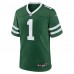 Игровая джерси Number 1 Groom New York Jets Nike Game - Legacy Green