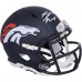 Bo Nix Denver Broncos Autographed Fanatics Authentic Riddell Speed Mini Helmet