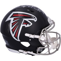 Michael Penix Jr. Atlanta Falcons Autographed Fanatics Authentic Riddell Speed Authentic Helmet
