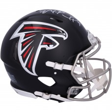 Michael Penix Jr. Atlanta Falcons Autographed Fanatics Authentic Riddell Speed Authentic Helmet