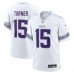 Minnesota Vikings Dallas Turner Nike White Alternate Game Jersey